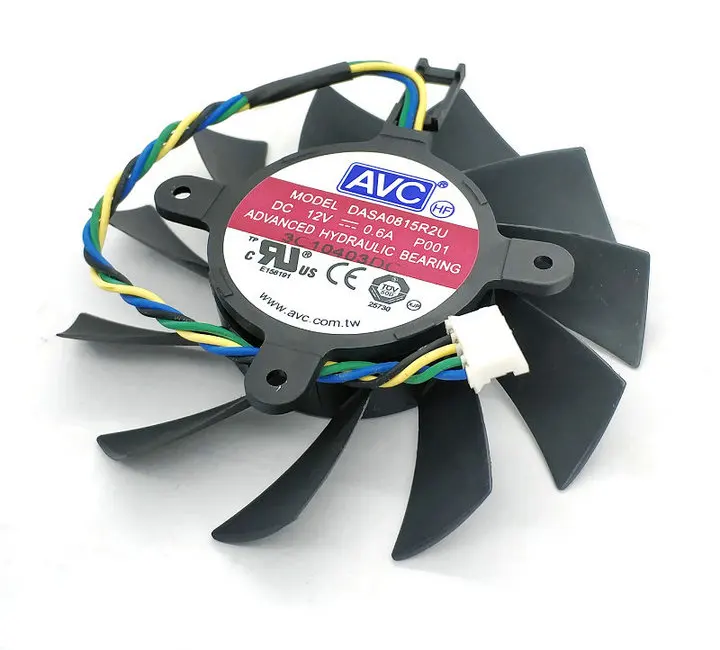 

AVC FOR NVIDIA GTX460 550TI AVC four-pin video card cooling fan DASA0815R2U smart thermostat