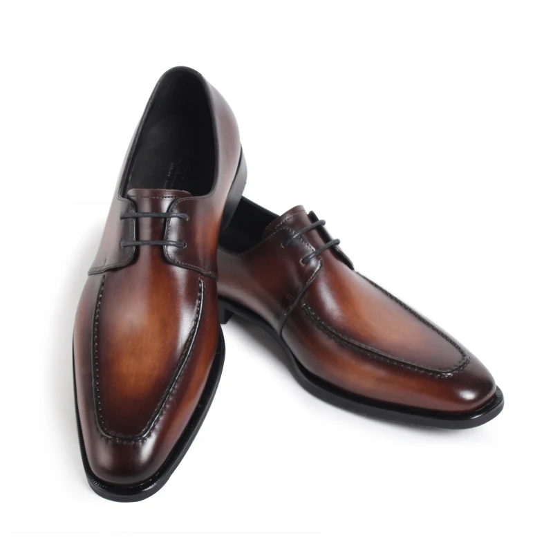 Vikeduo винтажные мужские туфли ручной работы в стиле ретро модные брендовые