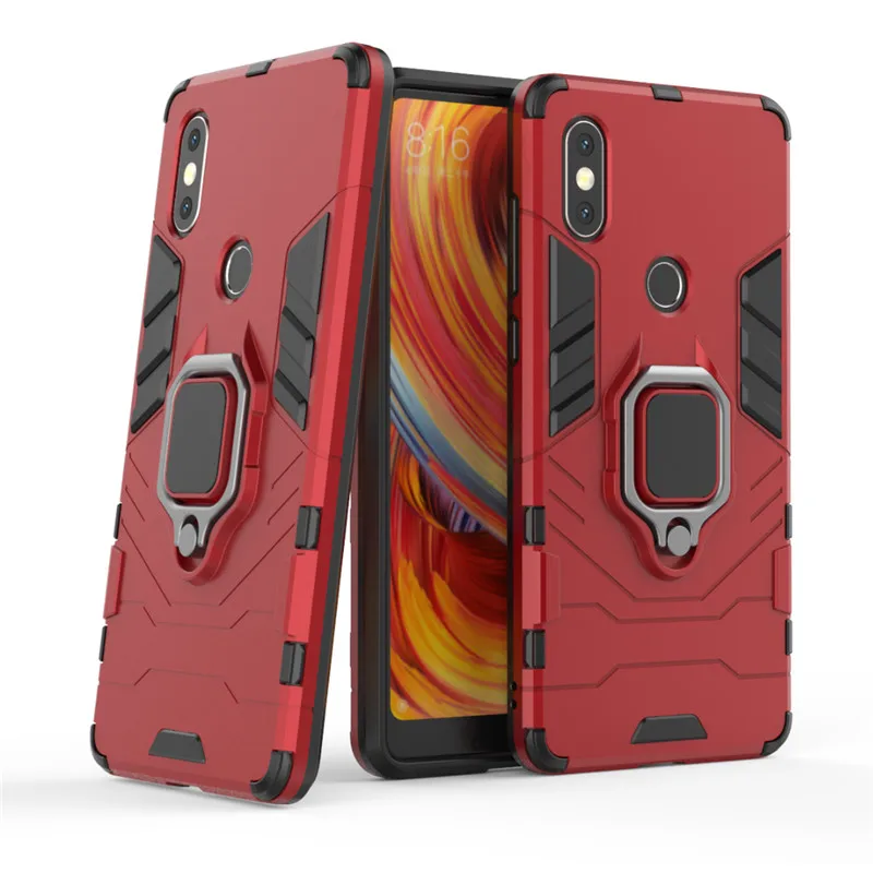 Для Xiaomi mi Mix 2s mi x2s чехол, противоударный Гибридный чехол-подставка с кольцом на палец, чехол для Xiaomi mi Mix 2 S