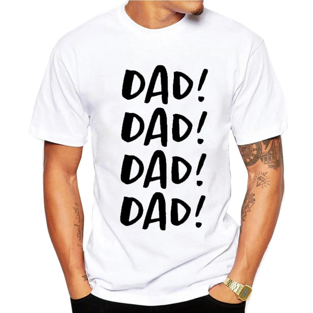 Picture-9 Супер папы футболки Для мужчин топы Повседневное модель Father's Day Футболка короткий рукав забавные papa и I Love Отца и Сына Подарочная футболка футболки Camisetas футболка Homme - Цвет: Picture-9