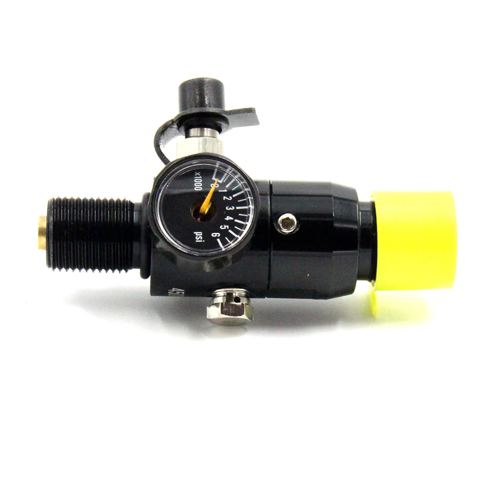QUPB Paintball HPA Tank Regulator Valve M18*1.5 Thread Black REG001 | Accessories