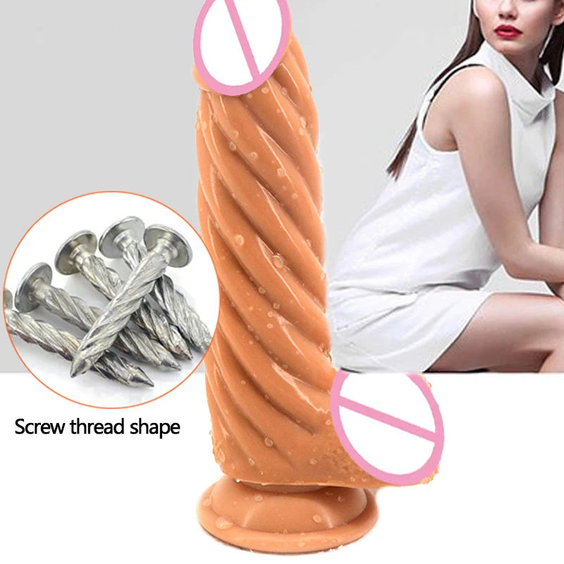 Реалистичные силиконовые головки дилдо с присоской Мастурбация для женщин