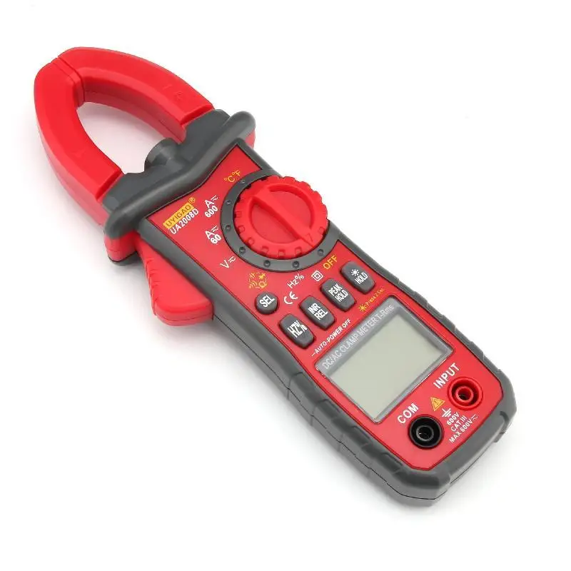 UA2008D ручной двойной открытый цифровой мультиметр с зажимом переменного тока DC