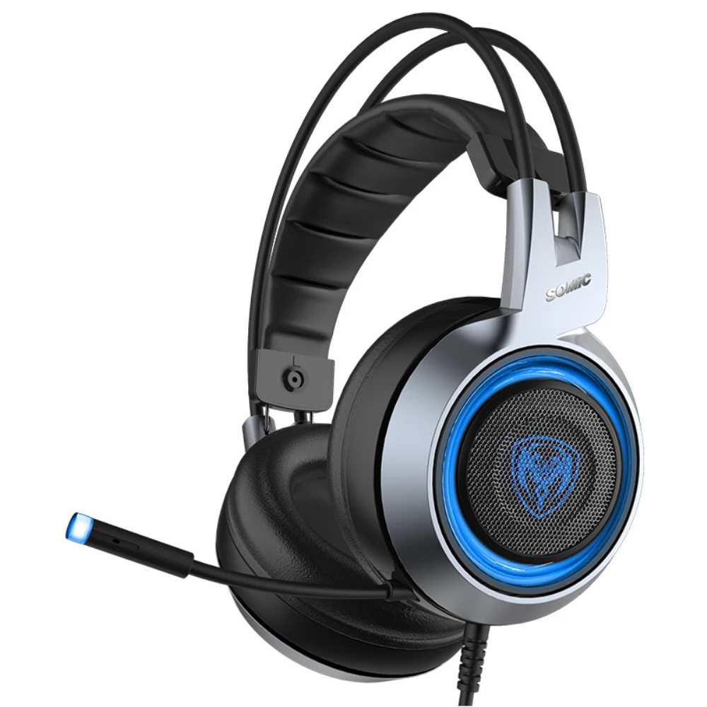 Somic G951 проводные наушники с микрофоном, игровая гарнитура, игровые наушники, Usb наушники, бас стерео звук, гарнитура для геймера