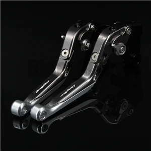 Sliver Titanium Черный+ титан для Yamaha XVS 1100 XVS1100 DRAGSTAR 1999-2004 не подходит классический тип мотоцикла с ЧПУ Регулируемые тормозные рычаги сцепления - Цвет: Sliver Titanium