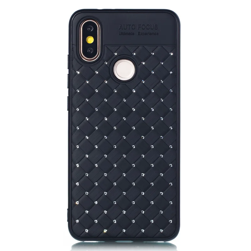 YonLinTan YMF glitter diamond 3D coque cover case For Xiaomi MI 6X = A2 MIA2 xiomi on luxury back Phone silicone silicon ases |