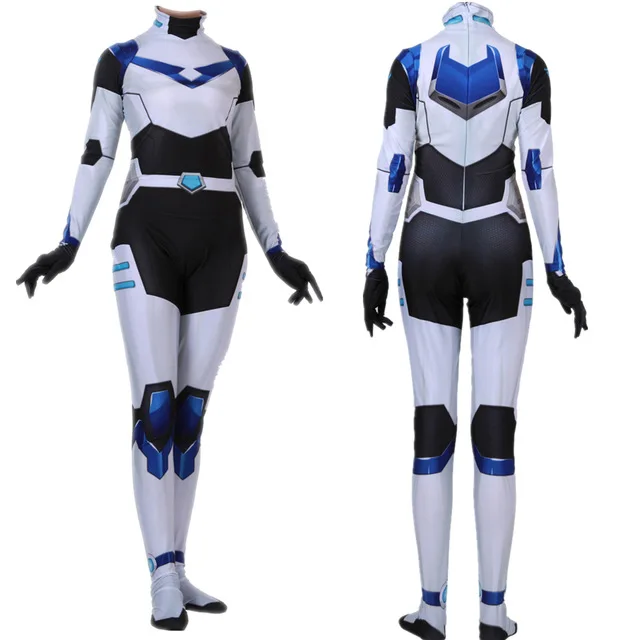 

Voltron Legendary Defender Cosplay Costume Blue Paladin Zentai Bodysuit Suit Jumpsuits for Adult Kids