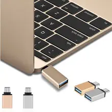 2 вида цветов кабель с разъемами типа C и USB OTG адаптер конвертер 3 0