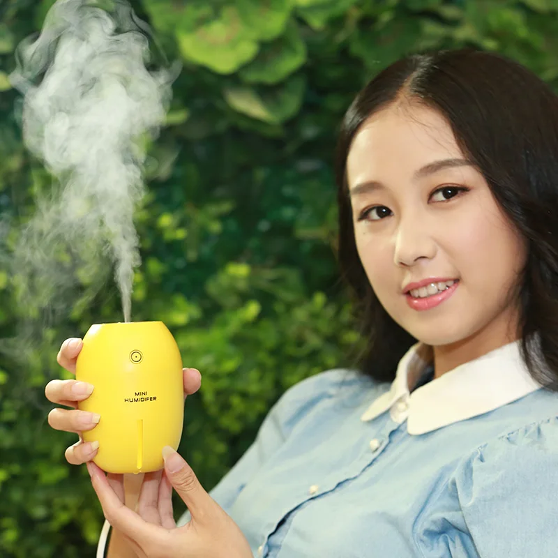Мини увлажнитель с лимоном светодиодный светильник USB портативный воздуха