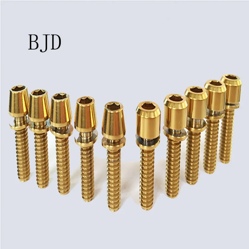 4 шт. M6x16/18/20 титановый Ti Болт винт с внутренней шестигранной головкой шайбой