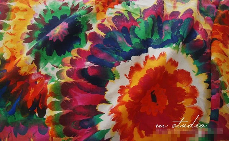 100 см * 140 хлопковая льняная африканская индийская Этническая Ткань для шитья tecidos