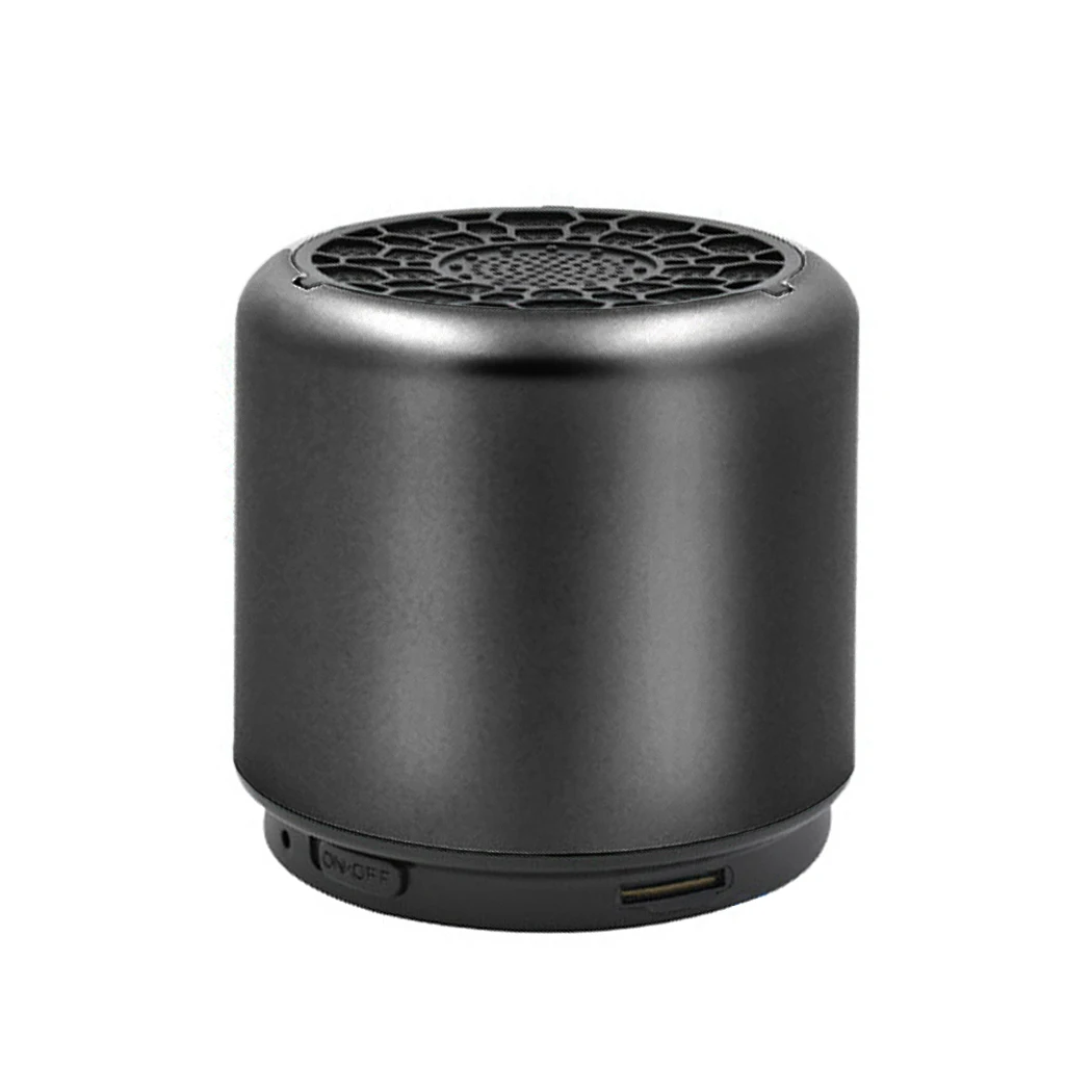 Cute Rose Gold Mini Bluetooth Speaker Portable Outdoor Wireless Speakers Hands-Free With Mic TF Card FM Radio AUX For IPhone | Электроника