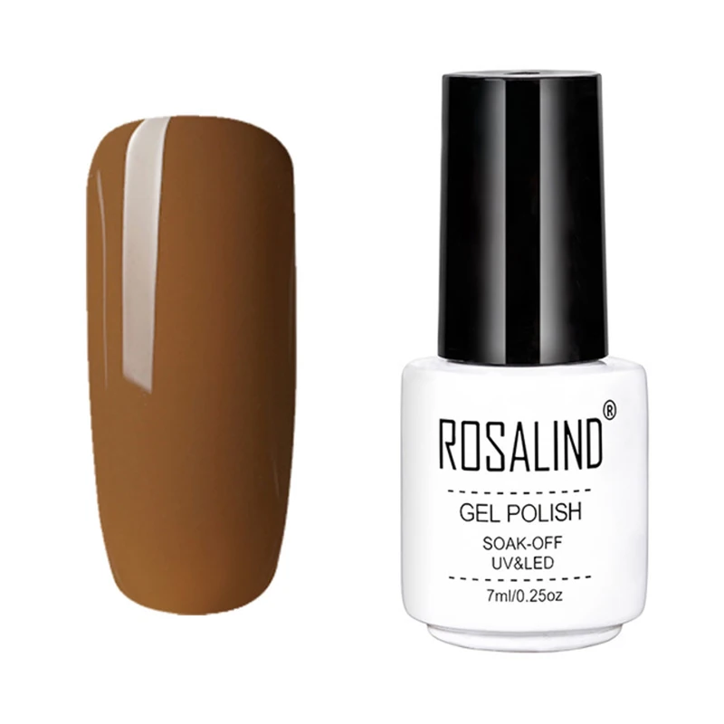 Rosalind гель Декоративный Лак для ногтей Vernis Полупостоянный УФ белая бутылка Отмачивание для маникюра ногтей искусство Гибридный гвоздь гель(Rc2652