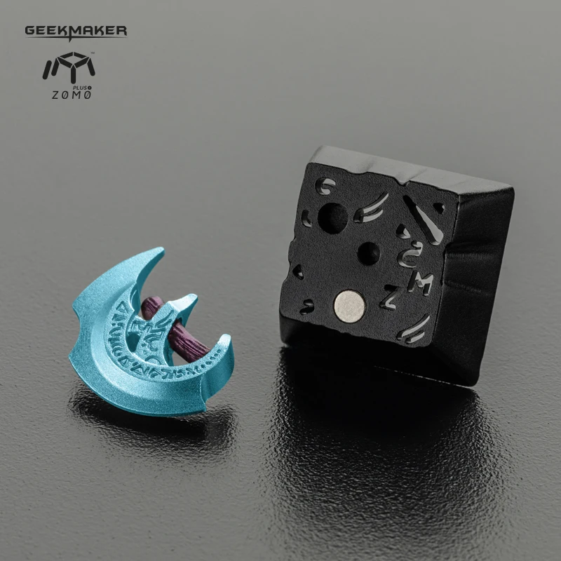 Zomo dota2 hero Yurnero Juggernaut JUGG бабочка Манта Рапира Artisan Keycap CNC Анодированный Алюминиевый совместимый Cherry MX Переключатель