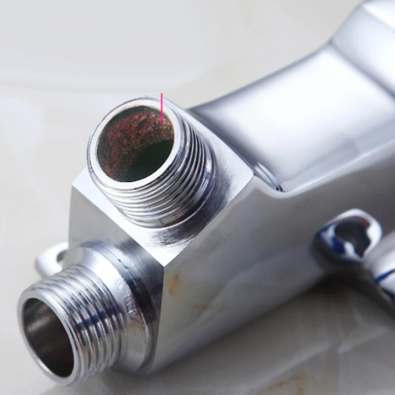 Медный смеситель для раковины напольная педаль больничная медицинская