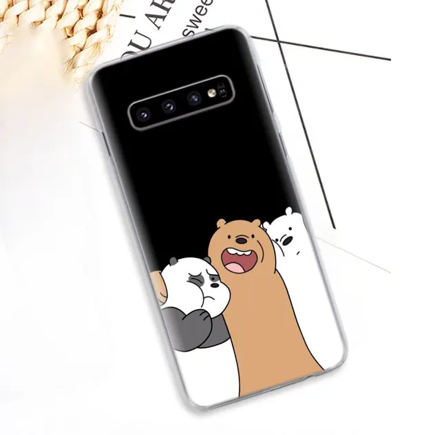 11 Милый мы вся правда о медведях телефонные чехлы для samsung Galaxy S10e S10 плюс S8 S9 плюс S6 S7 край A40 A50 A70 M20 чехол Coque - Цвет: 11