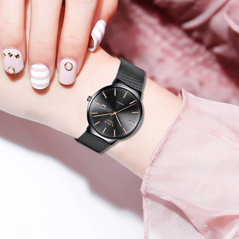 Женские кварцевые часы от известного бренда LIGE женские наручные Montre Femme 2019 |