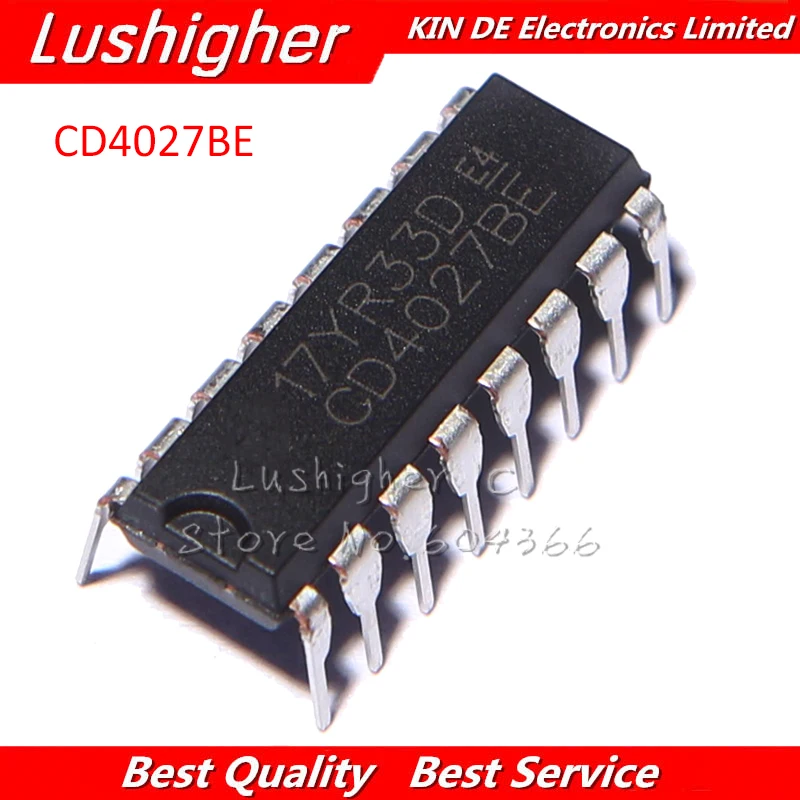 20 шт. CD4027BE CD4027BD DIP16 CD4027 DIP новый оригинальный IC