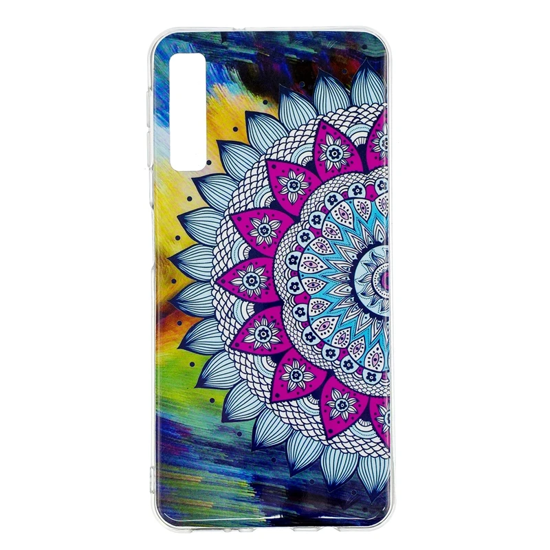 Светящийся чехол для Coque samsung A7 чехол Etui Fundas силиконовый чехол из ТПУ для Coque samsung Galaxy A7 A 7 A750 Carcasa