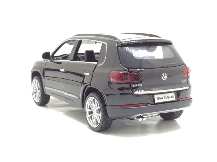 Горячая Распродажа 1/32 Tiguan литая под давлением металлическая модель автомобиля SUV из сплава для детей рождественские подарки коллекция игрушек