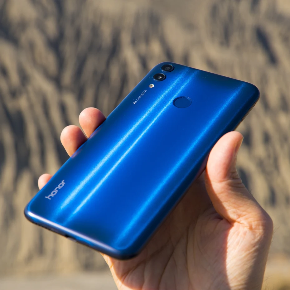 Honor 8C Global Rom 4000 мАч аккумулятор смартфон 6,26 дюймов Восьмиядерный мобильный телефон Snapdragon 632 с двумя sim-картами
