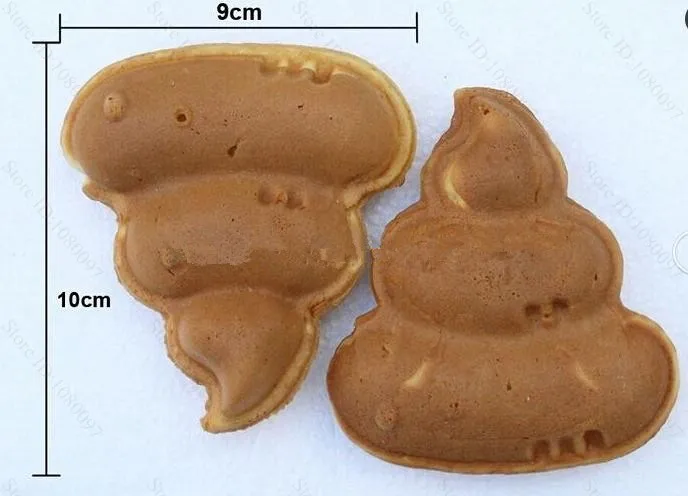 Цифровой Электрический вафельный пекарь в форме секреции пекарский пирог фэкаса
