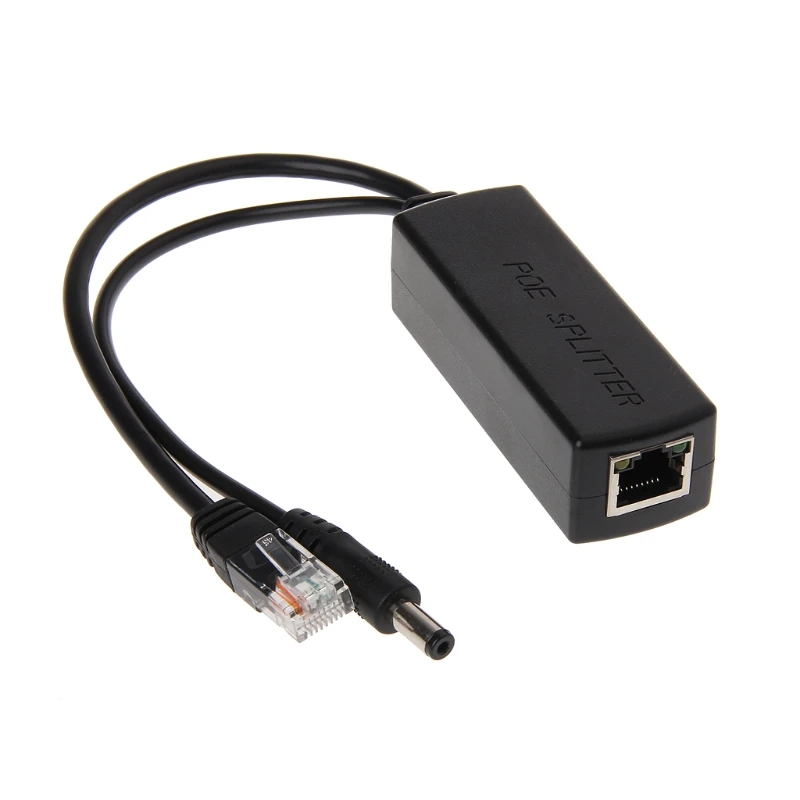 10/100 м IEEE802.3at/af питание через Ethernet PoE сплиттер адаптер для ip камеры|Коробки передач