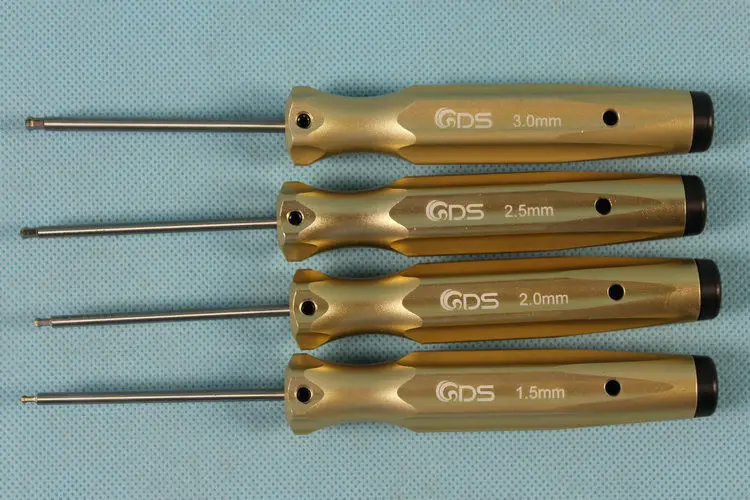 GDS Racing высшее качество Шариковая головка шестигранный ключ Отвертка 1 5 2 0 3 mmRC |