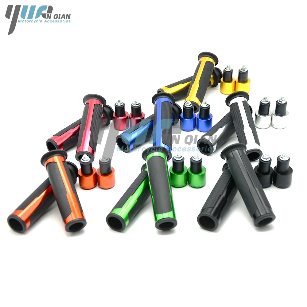YUANQIAN 7/8 22 мм ручки для руля Kawasaki Ninja 250 z800 ZX6R Z900 Z1000SX Z1000 Z250 Z650 Z750 Z750R z900 z300|for kawasaki|z800