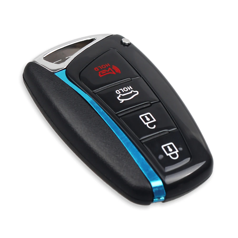 Запасной чехол KEYYOU для автомобильного ключа подходит Hyundai Genesis 2013-2015 Santa Fe Equus Azera