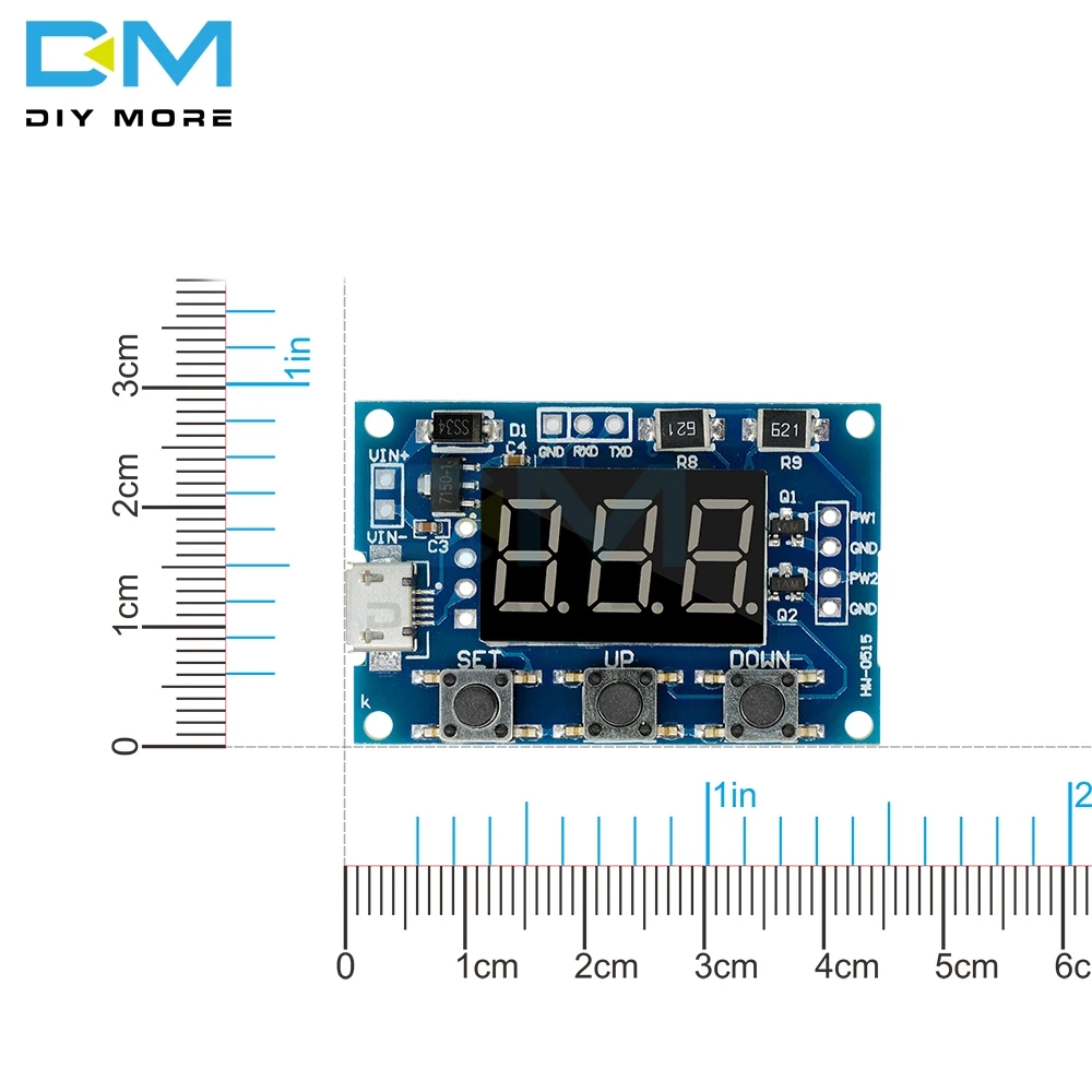 2 канальный двусторонний Micro Usb независимая генератор PWM цифровой светодиодный