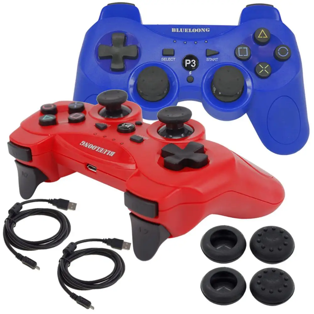BL007 Новые для SONY PS3 контроллер Беспроводной Bluetooth Джойстики для DUALSHOCK 3 SIXAXIS для Игровые приставки 3 игровой контроллер - Цвет: BL007