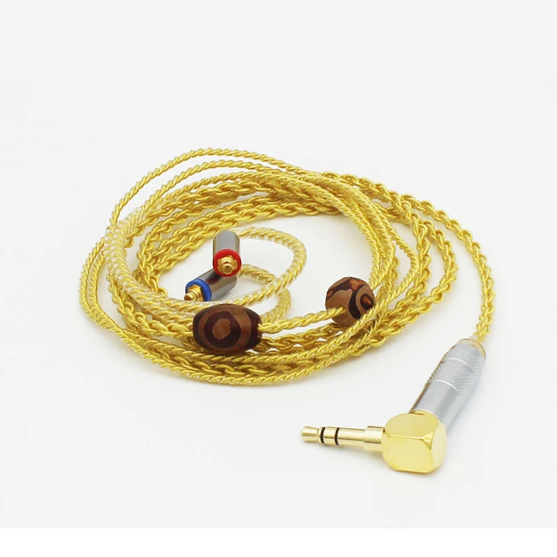 DIY MMCX кабель для Shure SE215 SE535 SE315 SE425 SE846 наушники 3 5 мм AUX oyaide Jack Кабели Шнур xiaomi iphone