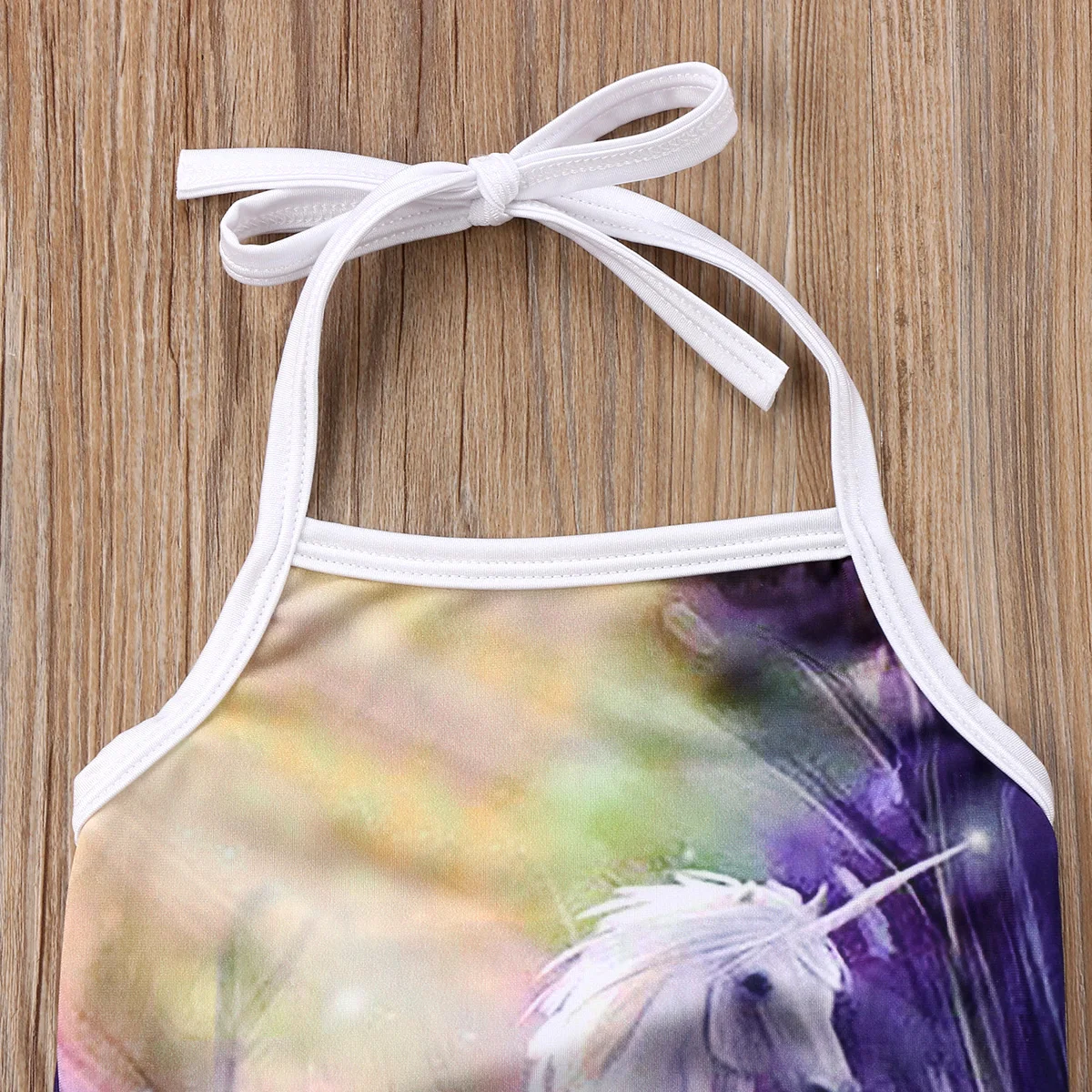 Новинка 2019 летние милые купальники для маленьких девочек с мультяшным