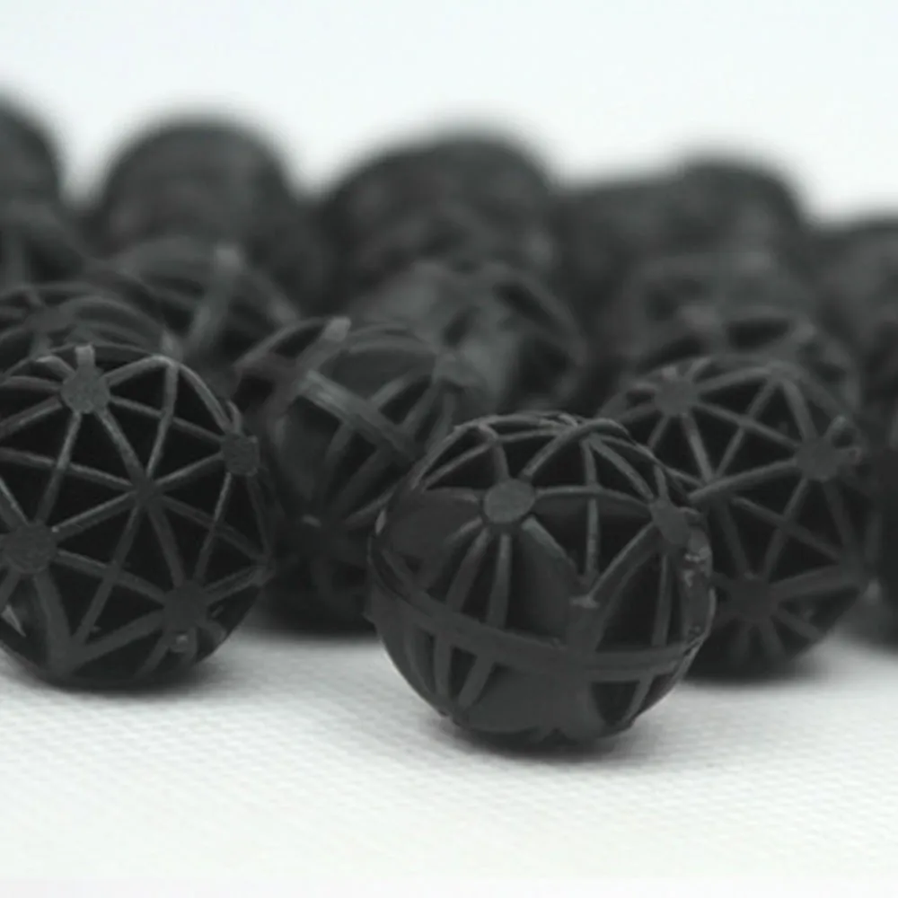 

20/50pcs 56mm Aquarium Bio Ball Filter Biological Fish Tank Aquarium Filter Accessories Use With Wet/DryCanister Media Black
