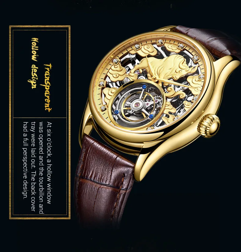 Kopeck Tourbillon, мужские часы, бренд, часы, роскошные часы, скелет, механический Сапфир, мужские часы s Relogio Masculino