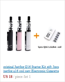 10 шт./лот,, Justfog, minifit, комплект, встроенный, 370 мАч, все-в-одном, vape, комплект, как justfog q16, с батареей, компактный, pod, vaping устройство