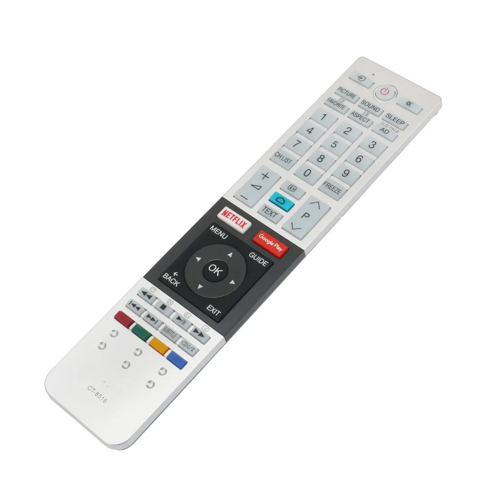 CT-8516 дистанционного Управление подходит для Toshiba ТВ 49U9750 55U9750 65U9750 43U7750 43U7750VN