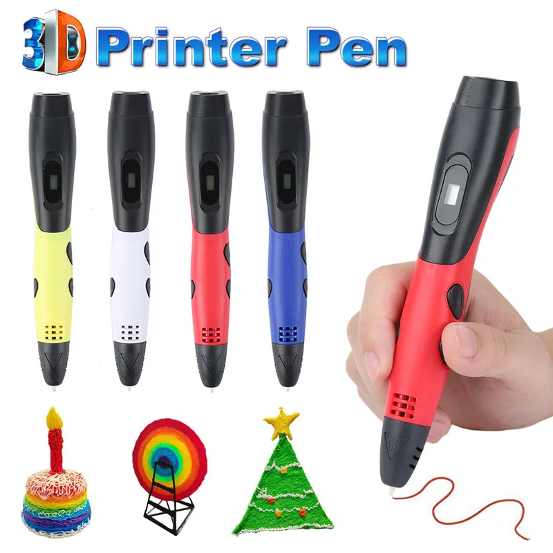 Centechia новая 3D печать Ручка ABS/PLA нити Смарт 3D Ручка DIY Магия 3D Рисунок ручка для детей Drawilng Инструменты ручка аксессуары