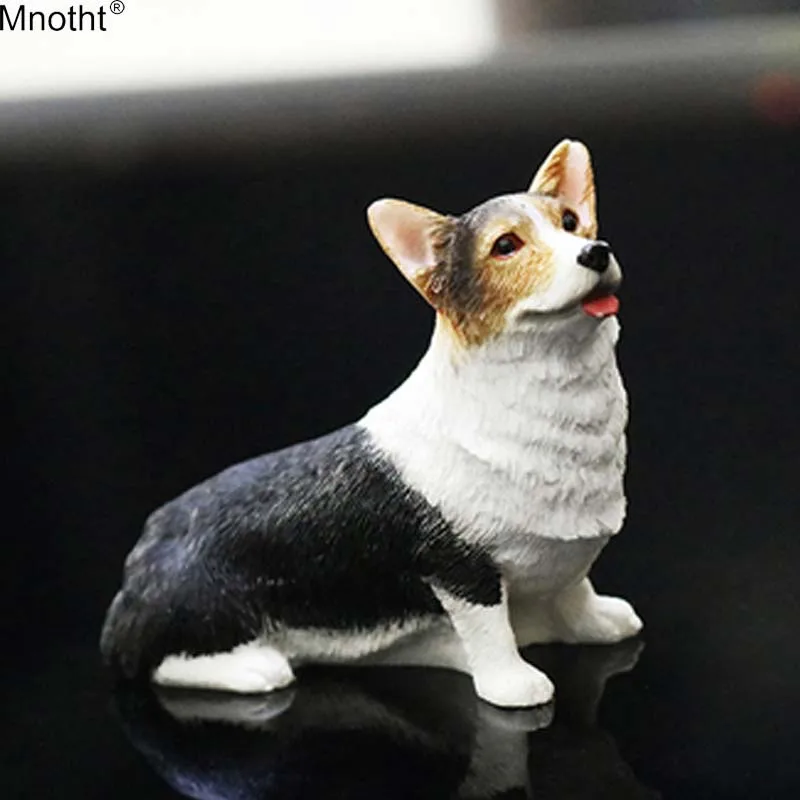 Mnotht 1/6 вельш корги собака модель сцены аксессуар для украшение автомобиля
