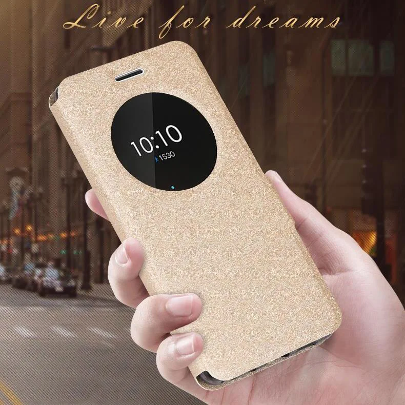 Высококачественный защитный чехол для OPPO F1 роскошный с подставкой Чехол окошком