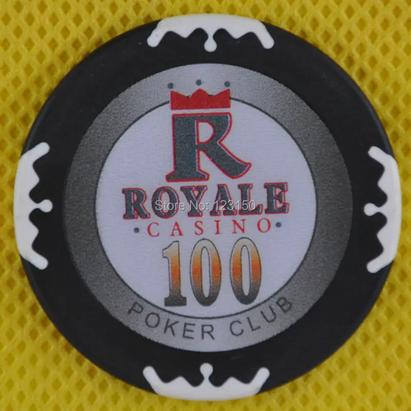 

PK-9006X 14gram clay poker chip with Ultraviolet Proof treatment, Free Shipping