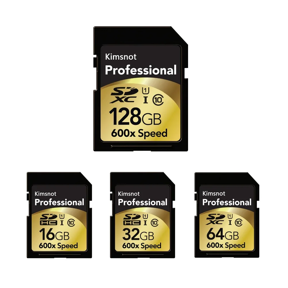 Профессиональная карта памяти Kimsnot 90 стандартов 64 ГБ 32 16 128 256 SDXC SDHC класс 10 x