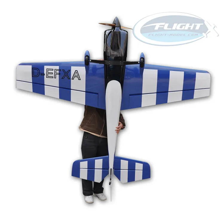 Летная Модель SBACH 342 50CC Бензин 3D Пилотажа RC Самолет Германия Oracover Пробкового