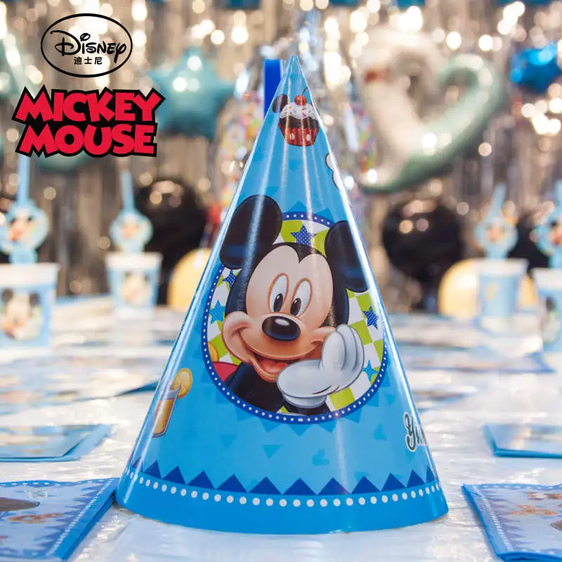 Горячая Disney с Микки Маусом и Минни Маус комплект Мышь heme пластиковые Tablecover