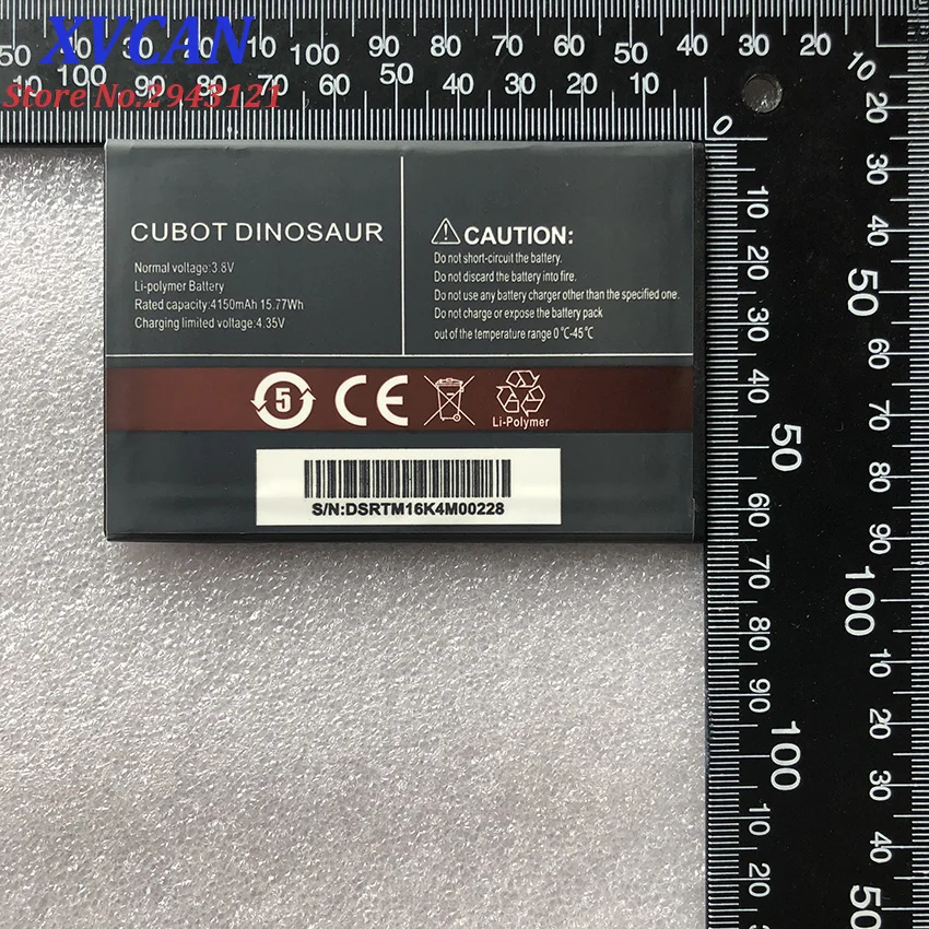 CUBOT Dinosaur Battery 4150mAh 100% новая Оригинальная запасная батарея для сотового телефона