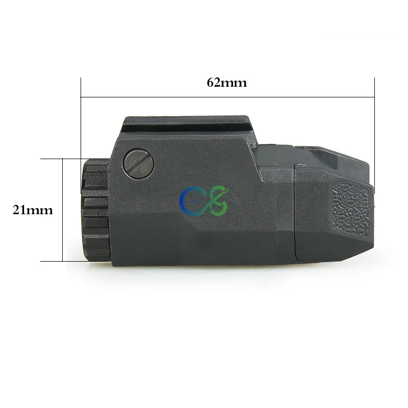 TRIJICON APL-C Тактический светильник пистолет светильник постоянной/Мгновенный/Строб 200 люмен светодиодный белый светильник для Glock 17/19/21/22 gs15-0126