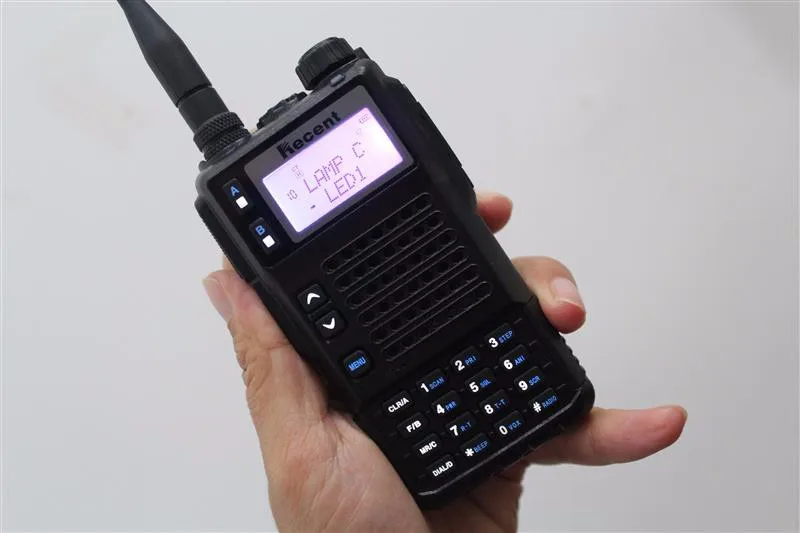 Портативная рация RS689 10 Вт УКВ УВЧ трехдиапазонная ветчина|tri band|walkie talkieradio walkie talkie
