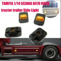 tamiya scania truck side skirt led light lamp for 114 scale rc scania toy tractor r620 56323 r470 56318 rc truck diy part