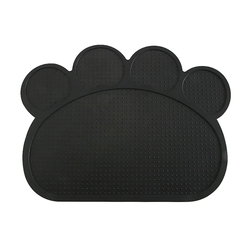 B Непромокаемый матрасик для домашних животных для собак, кошек, силиконовый противень для еды, непроливающаяся питательная площадка, миска для домашних животных, питьевой коврик для собак, Детская тарелочка из силикона - Цвет: B